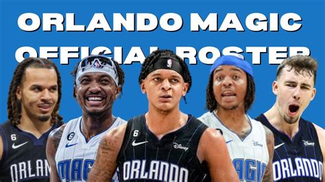 magic roster 2022|orlando magic player stats 2022.